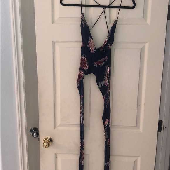 Lillyful backless wrap top, skirt set - Picture 5 of 5